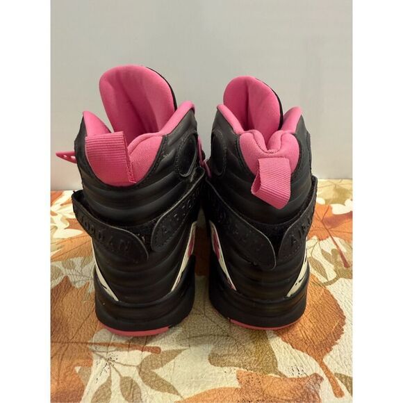 Nike Air Jordan 8 Retro High Pinksicle Women's Shoes Size 8.5 GS 7Y - Picture 4 of 5